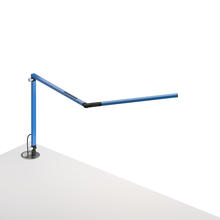 Koncept Inc AR3100-WD-BLU-GRM - Z-Bar mini Desk Lamp with grommet mount (Warm Light; Blue)